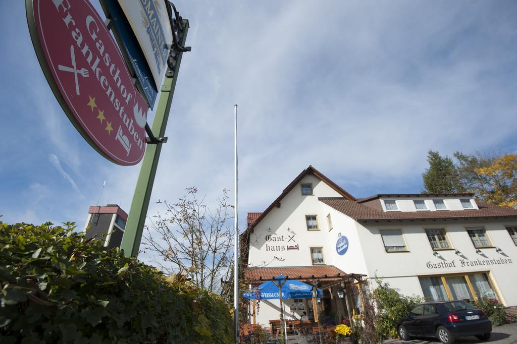Gasthof Frankenstuben Ebern Esterno foto